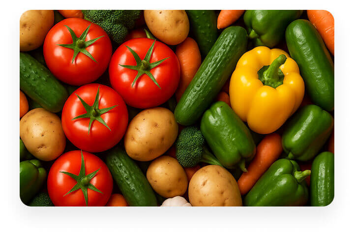  Fresh Vegetables