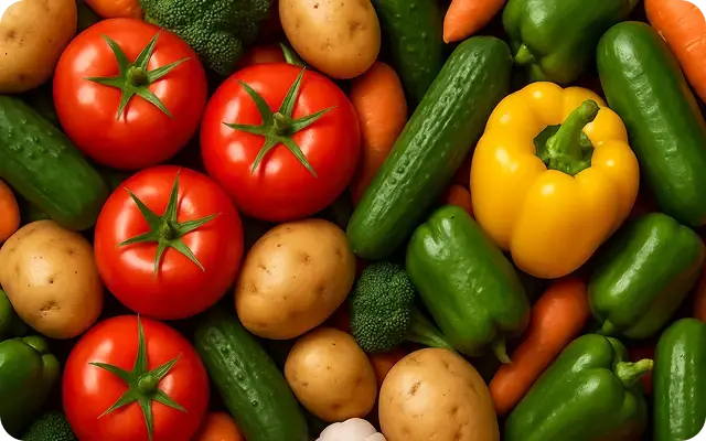  Fresh Vegetables